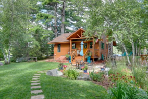 Lakefront Cabin with Private Dock and Fire Pit!